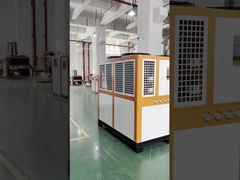 40HP Air Cooled Chiller 120KW Industrial Air Cooled Water Chiller R410A