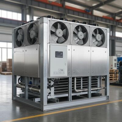 3 Phase 380V 50Hz Power Supply Air Cooled Chiller with Max Working Pressure 4.2MPa and Noise Level ≤70dB for Industrial Use