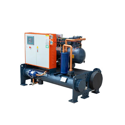 Καλή τιμή 40HP ψυγείο με βίδα ψύξης με νερό 140kw ψυγείο πλαστικής ένεσης 50Hz / 60Hz σε απευθείας σύνδεση