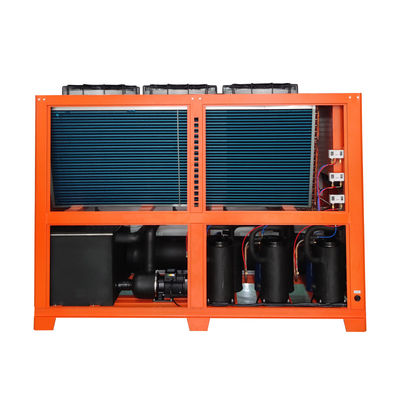 Harga yang bagus 380V / 220V / 415V Kompresor Udara Chiller 100HP Custom Chiller Dengan Kompresor Ganda on line