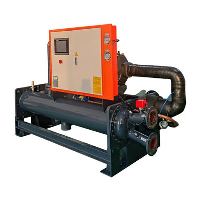 Καλή τιμή 160 τόνων βίδα ψυγείο με ψύξη νερού 160HP βίδα συμπιεστή ψυγείο 210kw σε απευθείας σύνδεση