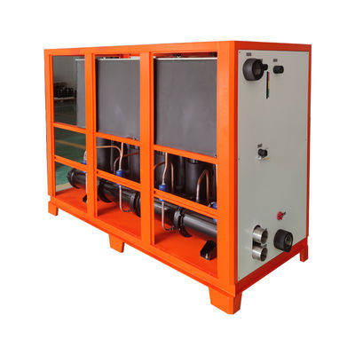 Guter Preis 415V kleiner industrieller Wasserkühler 50PH Wechselrichter-Roll-Kühler R410A Kühlmittel Online