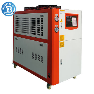 Buen precio Refrigerador de 18 kW 8 toneladas tamaño compacto Refrigerador industrial de bajo ruido para equipos de impresión en línea