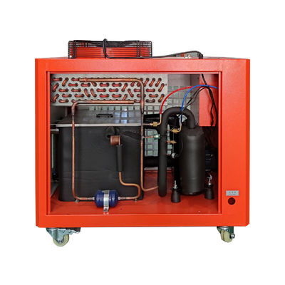 Harga yang bagus Chiller suhu rendah 3KW 1HP water chiller untuk plating stabil on line