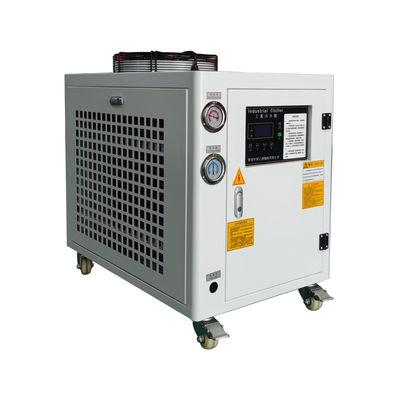 Buen precio R407C / R134A Chiller refrigerado por aire de tamaño compacto Mini chillers electroplating en línea