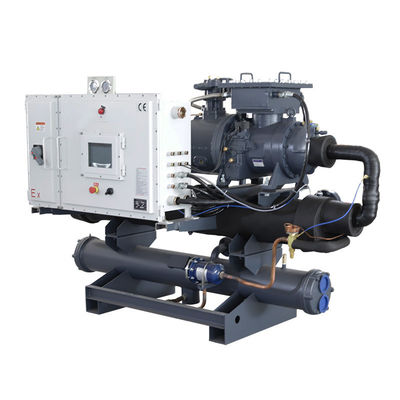 Buon prezzo 10 tonnellate - 500 tonnellate Chiller ad acqua a prova di esplosione Chiller a rotolo raffreddato ad acqua industriale in linea