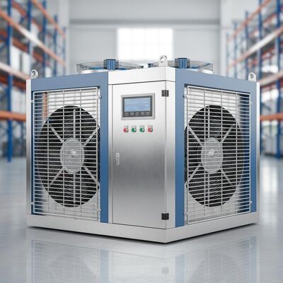 Guter Preis Luftgekühlter Kaltwassersatz mit Mikrocomputersteuerung, maximalem Arbeitsdruck von 4,2 MPa und geringem Geräuschpegel ≤70 dB für effiziente Wärmeableitung Online
