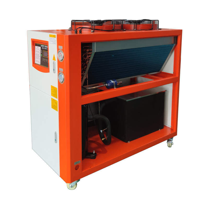 5HP Industrial Air Cooled Water Chiller for Plastic Injection Molds ...