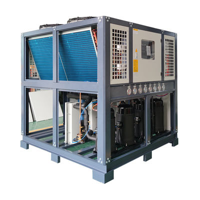 Guter Preis Luftgekühlter Kühler mit 40 PS 120 kW Luftgekühlter Wasserkühler für Industriezwecke R410A Online