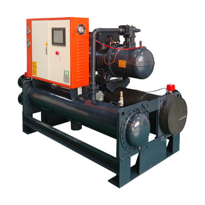 Καλή τιμή 210kw 160 τόνος ψυγείο 50Hz / 60Hz βίδα συμπιεστή ψυγείο νερού 160HP σε απευθείας σύνδεση