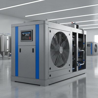 Good price Low Noise Air Cooled Chiller with Microcomputer Controller and Max Ambient Temperature 45℃ for Industrial Cooling online